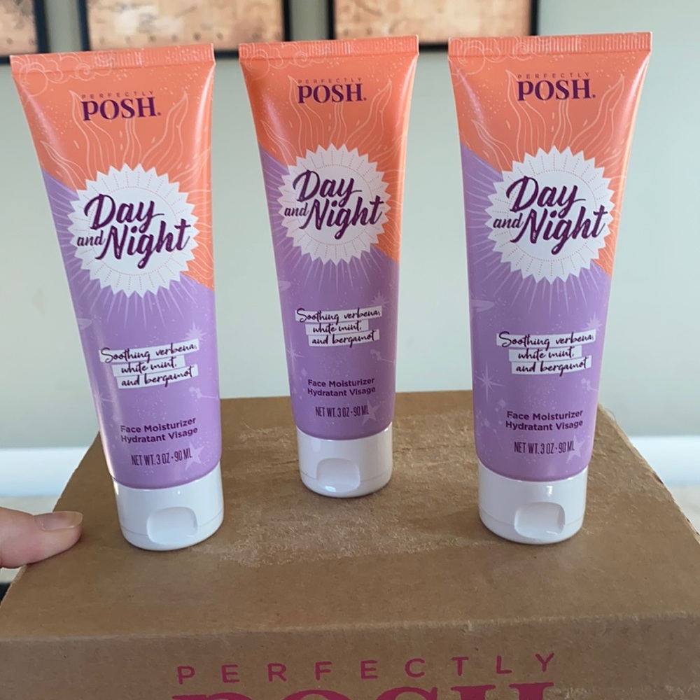 Perfectly Posh Day and Night face moisturizer.